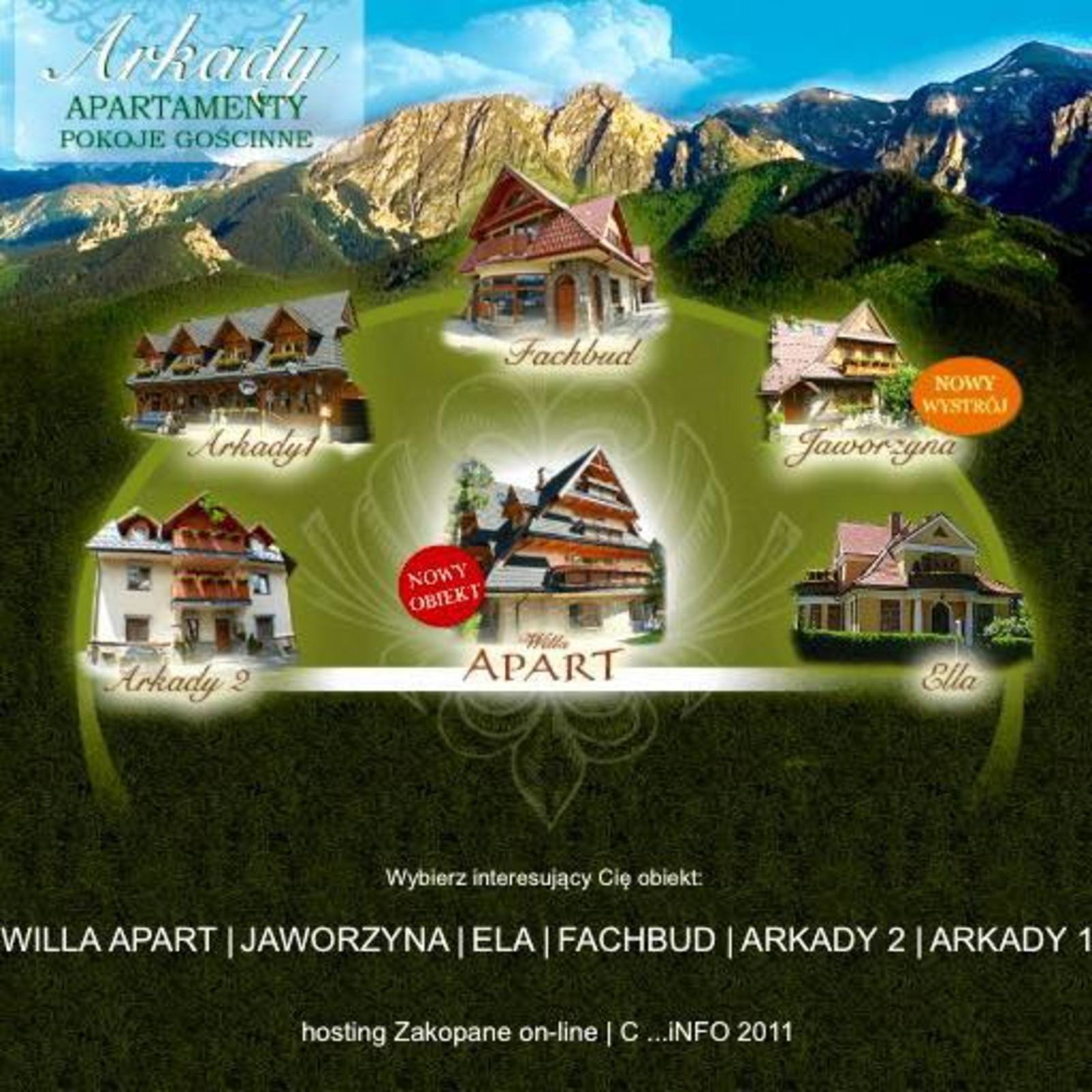 ARKADY | Apartamenty Zakopane